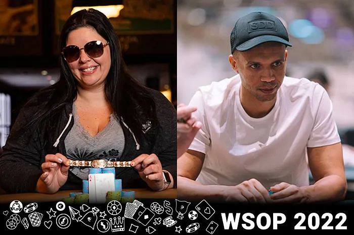 Katie Kopp and Phil Ivey