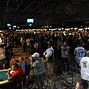 Day 1 crowd at Casino Employee event