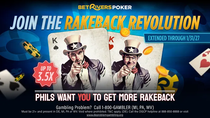 BetRivers Poker Extends Rakeback Revolution Through January 31, 2027 101