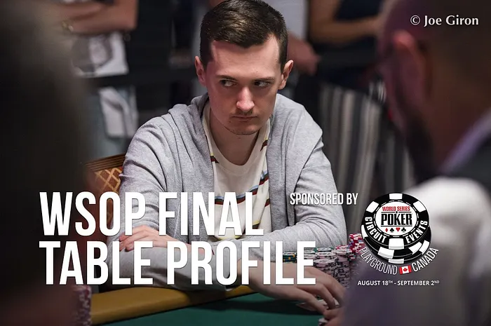 2019 WSOP Main Event Final Table Profile: Nick Marchington