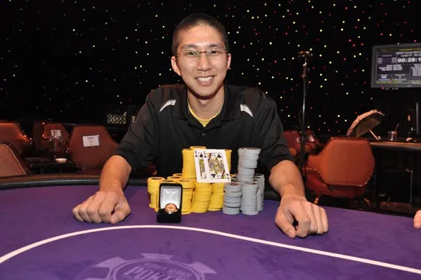 Jonathan Tamayo, winner of Event #5. Picture courtesy of WSOP.com.