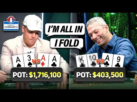 These Cash Game Hands are CRAZY | PokerNews Podcast #937