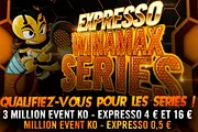 Winamax Series: Qualifiez-vous pour les tournois MILLION sur un Expresso