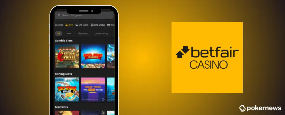 Captura Betfair casino