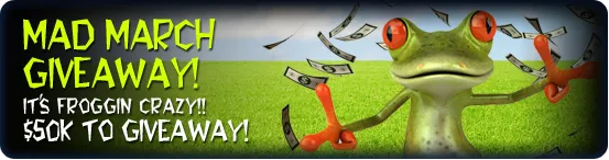 ,000 Mad March GiveAway na Mansion Poker 101