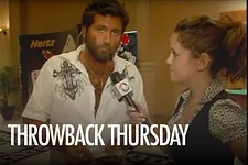 A look at an overly tan Joe Stapleton who won a prop bet and then goes on to get overly personal