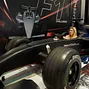 Sarah Grant tries out the F1 Simulator