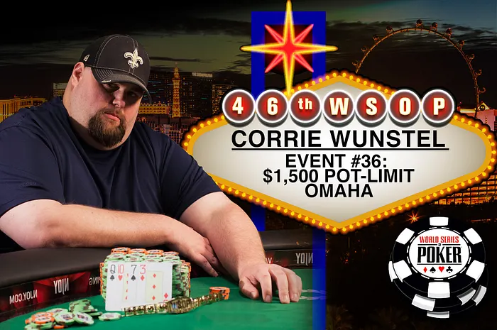 Corrie Wunstel Vence Evento #36 - $1,500 Pot-Limit Omaha ($267,435). 0001