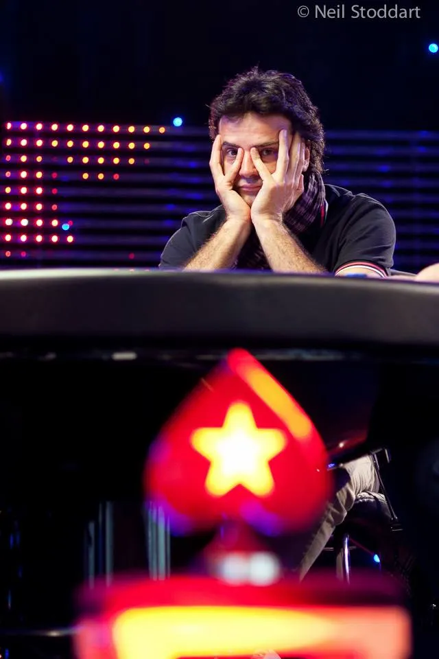 Fabrice Soulier lors de l'EPT Campione