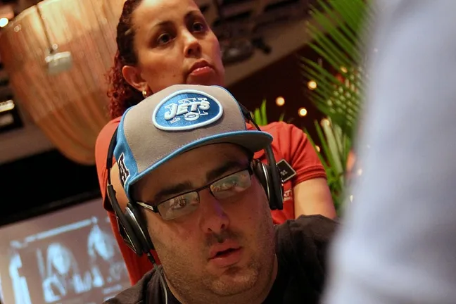 Jared Jaffee on Day 3 of the 2014 WPT Borgata Winter Poker Open Main Event