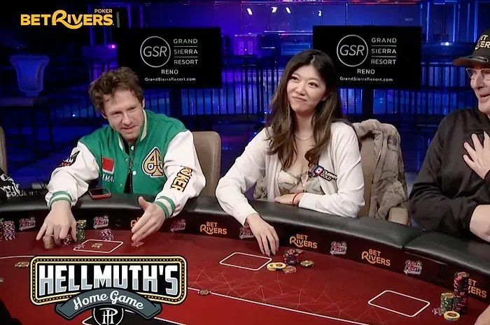 Screenshot from Hellmuth Home Game stream