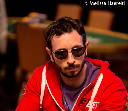 Brian Rast has nearly doubled his stack so far.