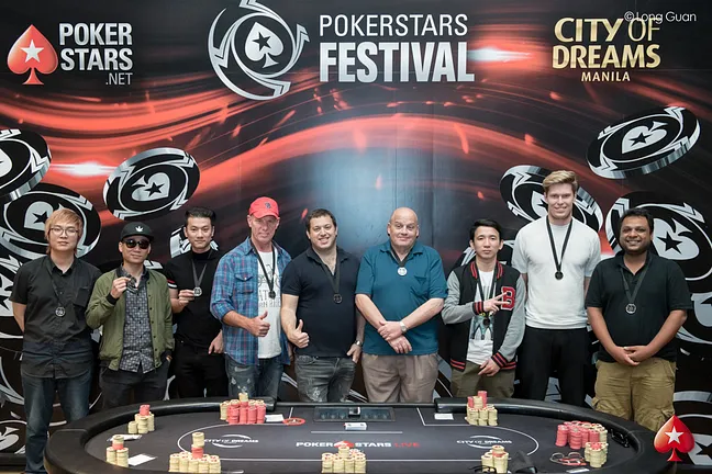 PokerStars Festival Manila Main Event Final Table
