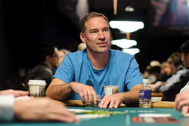 Ted Forrest (Day 1) looking to win his first WSOP bracelet since 2004.