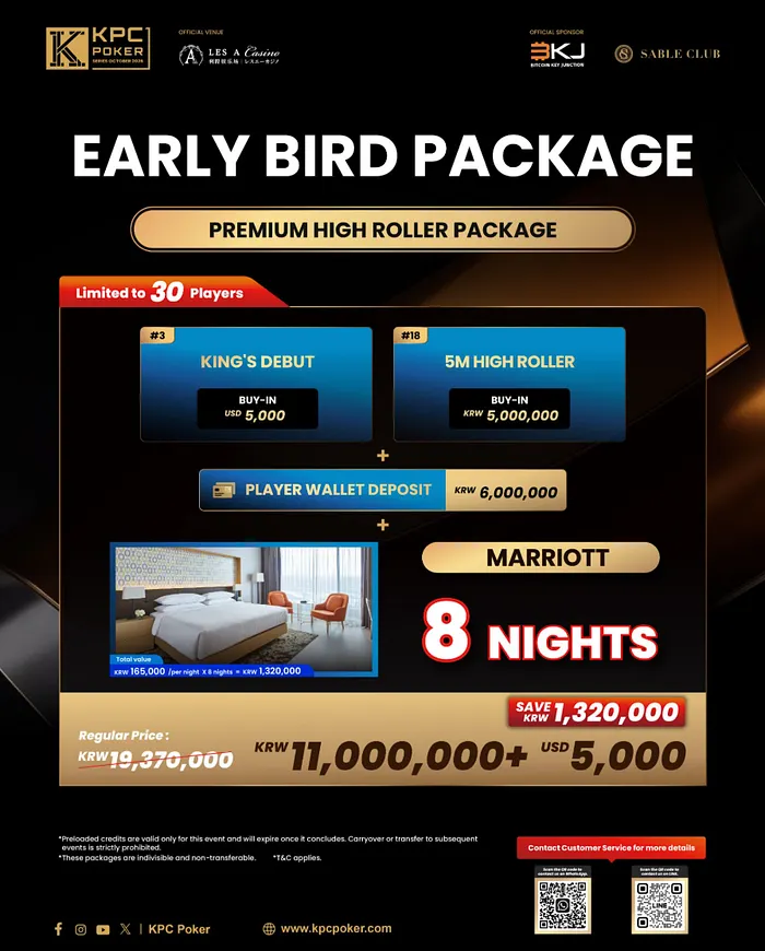 kpc poker package