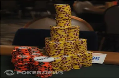 pile de jetons WSOP
