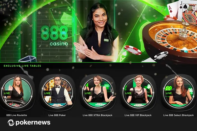 888casino has a range of exclusive live dealer games.