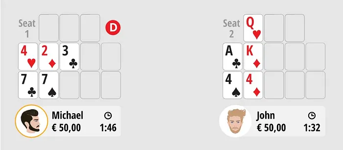 regras poker chinês Open-face Chinese poker (OFC) 