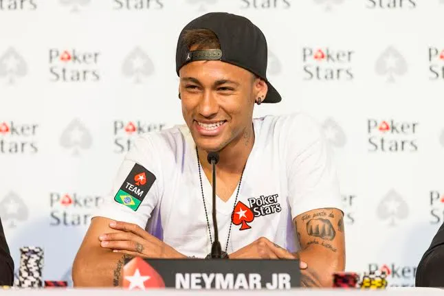 La estrella brasileña Neymar Jr. ficha por PokerStars 0001