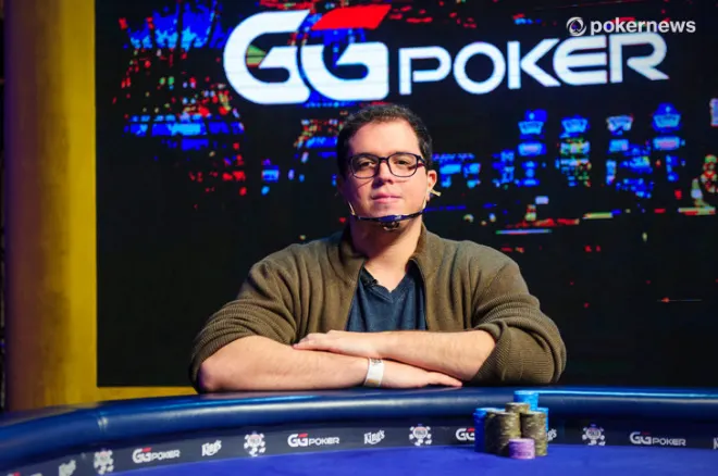 Brunno Botteon na mesa final do WSOP Main Event 2020