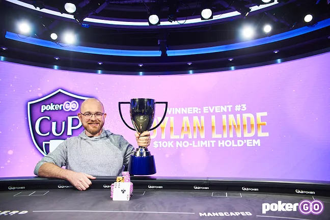 Dylan Linde Wins PokerGO Cup Event #3: $10,000 NLHE