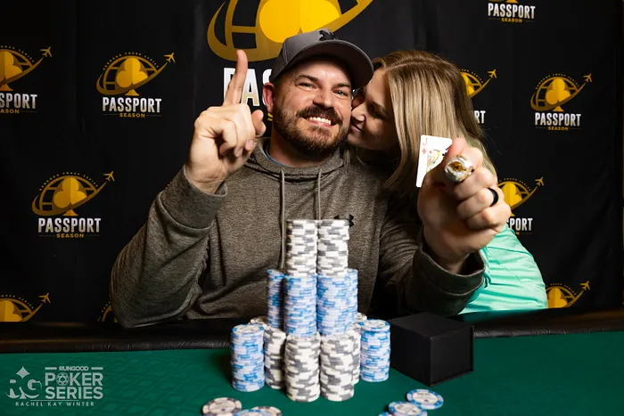 Cody Hughey Wins RunGood Passport Main Event at Downstream Casino