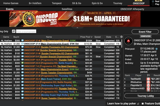 Best Ontario poker site for satellites: PokerStars ON