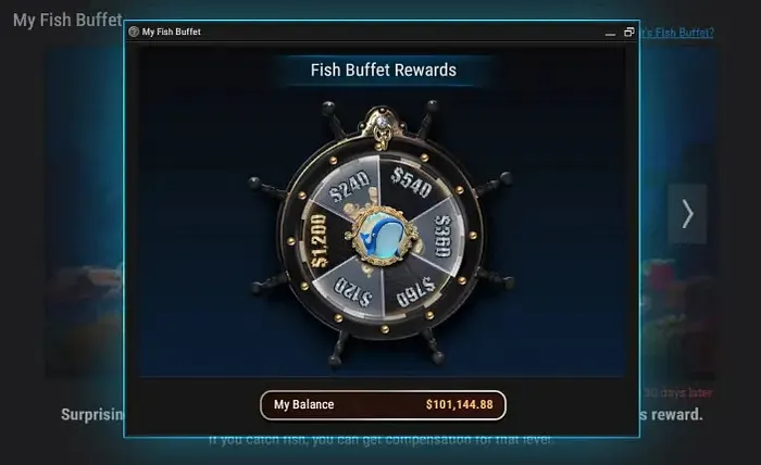 Roleta do Fish Buffet GGPoker