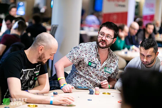 Unibet Poker Ambassador David Lappin bagged second in chips in Day 1c