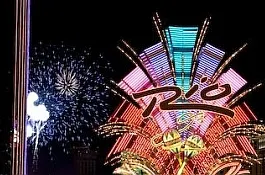 Rio exterior fireworks