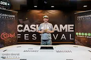 Kevin Malone Lifts the Trophy at the Cash Game Festival Bulgaria