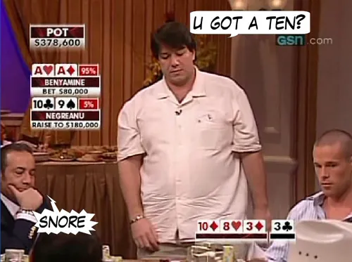 High Stakes Poker Cómico! Negreanu vs Benyamine 115