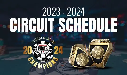wsop circuit schedule