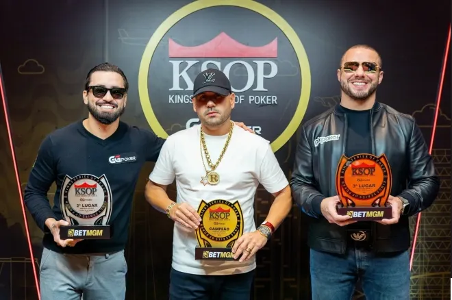Pódio do High Roller PKO