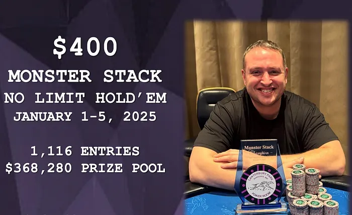 11-Way Deal in Massive Monster Stack Tournament; "Crazy Carl" Crowned Champ 101