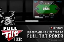Les joueurs de la salle de poker online FullTiltPoker.fr peuvent désormais récupérer leurs bankrolls sur Pokerstars.fr.