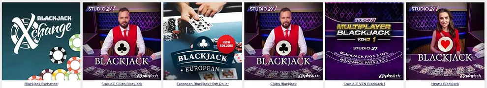 Blackjack Games