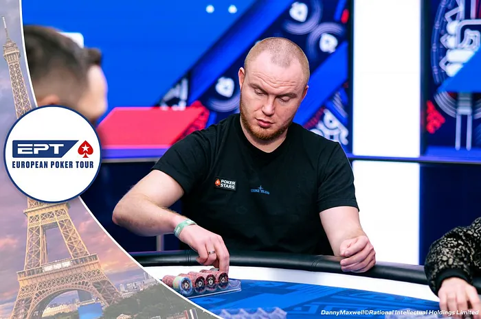 Ukraine's Nazar Buhaiov Leads Final 16 in EPT Paris Main Event