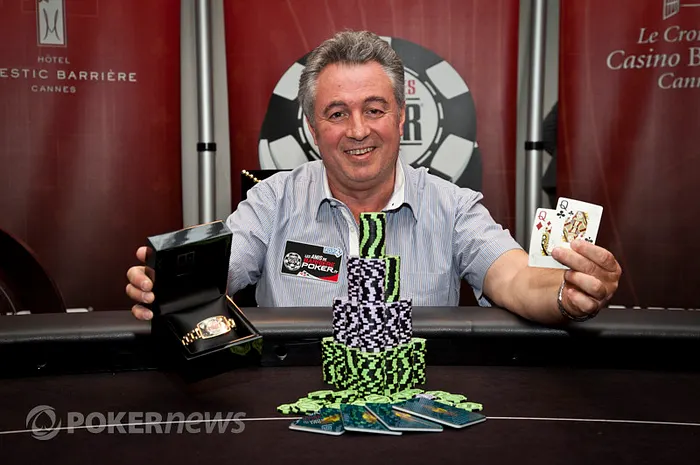 WSOP Europe : Giovanni Rosadoni champion Event #4 (107.614€)