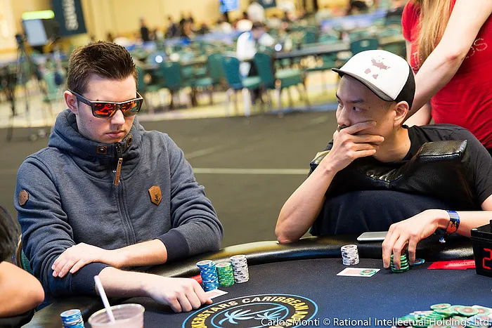 Matthias Eibinger (left) and Chino Rheem