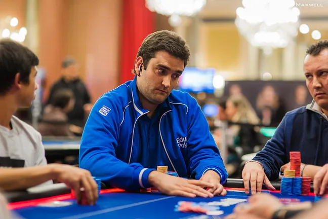 Raul Mestre chip leader no more