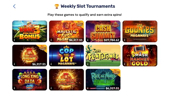 BetRivers Poker Weekly Slot Tournaments