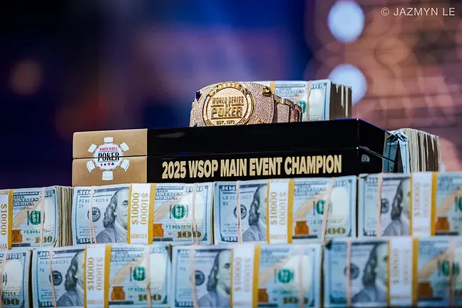 2025 WSOP Main Event Bracelet
