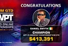 Satellite-Winner Daniel Smyth Wins WPT World Online Championships Knockout Championship ($428,391)
