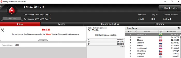 Czartza volta a Aprontar no PokerStars 103