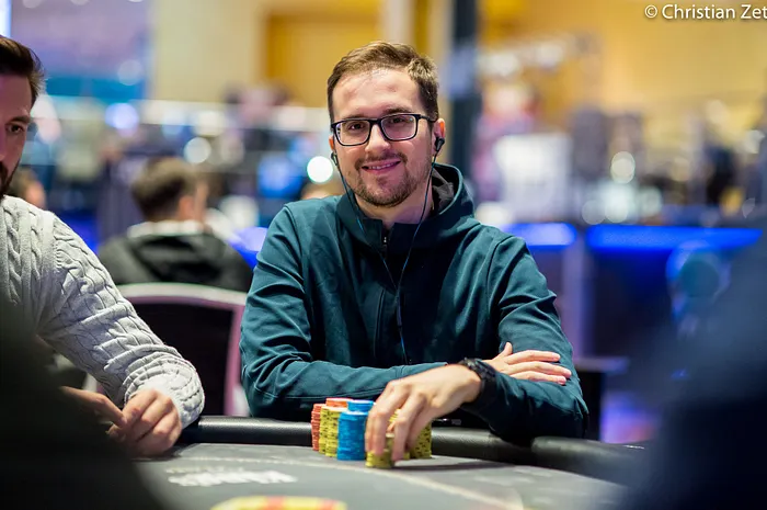 Julien Martini has positioned himself well with less than 50 players left in WSOPE.