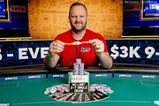 Welshman Wells Roars to Victory in $3K 9-Game Mix for Maiden Bracelet