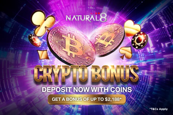 Natural8 Crypto Bonus