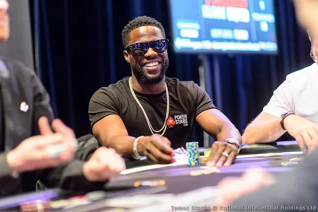 Kevin Hart will be one of the 56 Super High Roller Bowl players!