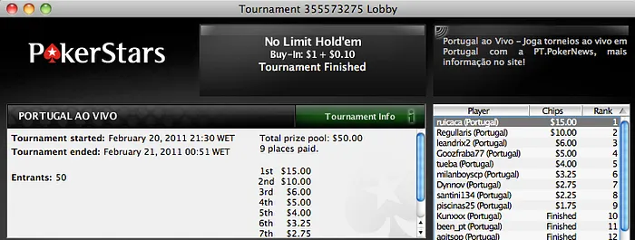 Portugal ao Vivo - Casa Cheia e "ruicaca" foi o Vencedor 102